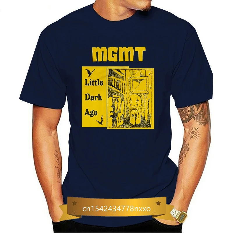 

Mgmt Litle Dark Age T-Shirt Size S-2Xl Black Color Digital Printed Tee Shirt