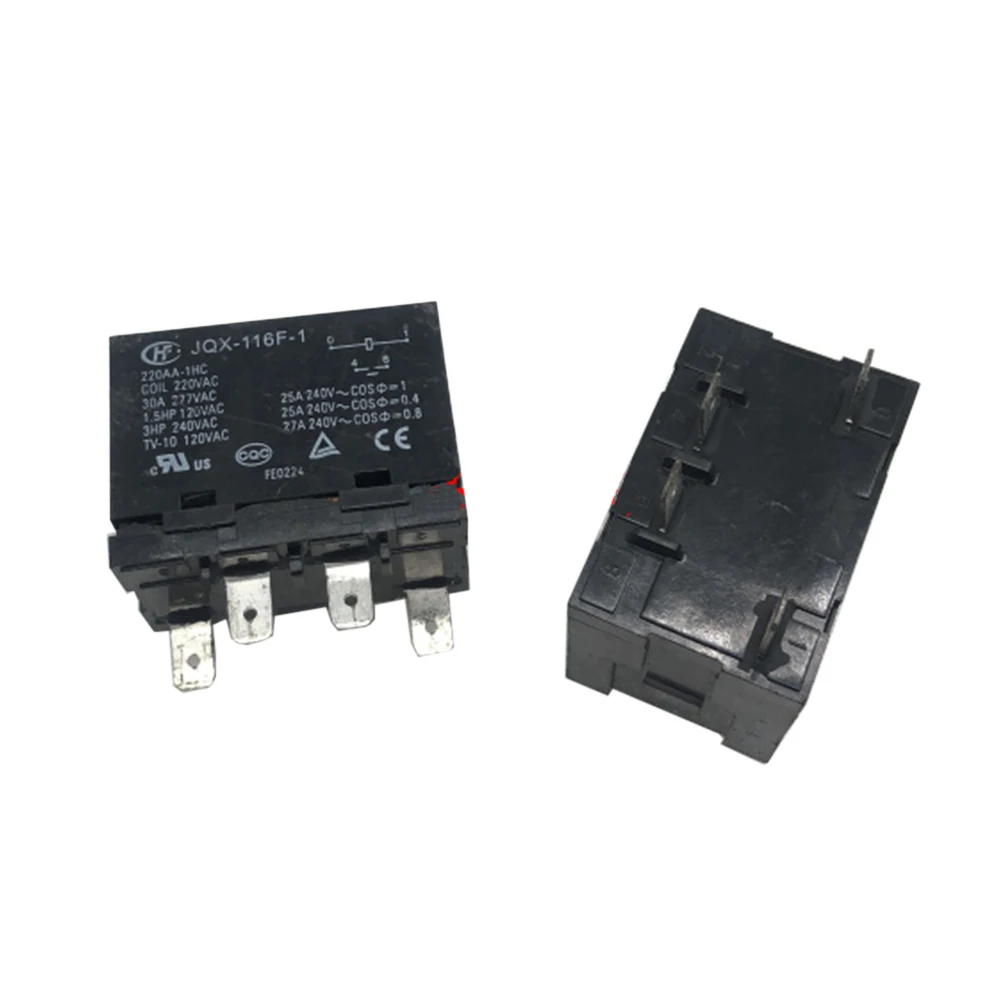 

Реле JQX-116F-1 220AA-1HC 220 В переменного тока, 4-контактные контакты, 1 шт.