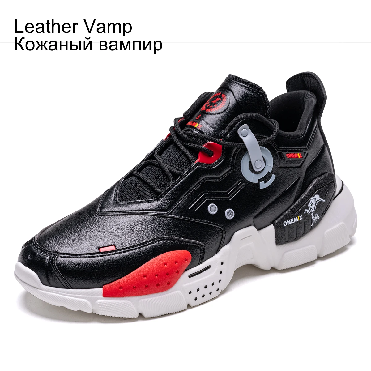 ONEMIX High Top Running Shoes for Women Platform Black Light Flats Fashion Outdoor Sneakers Men Hip Hop Shoes Sport Sneaker images - 5