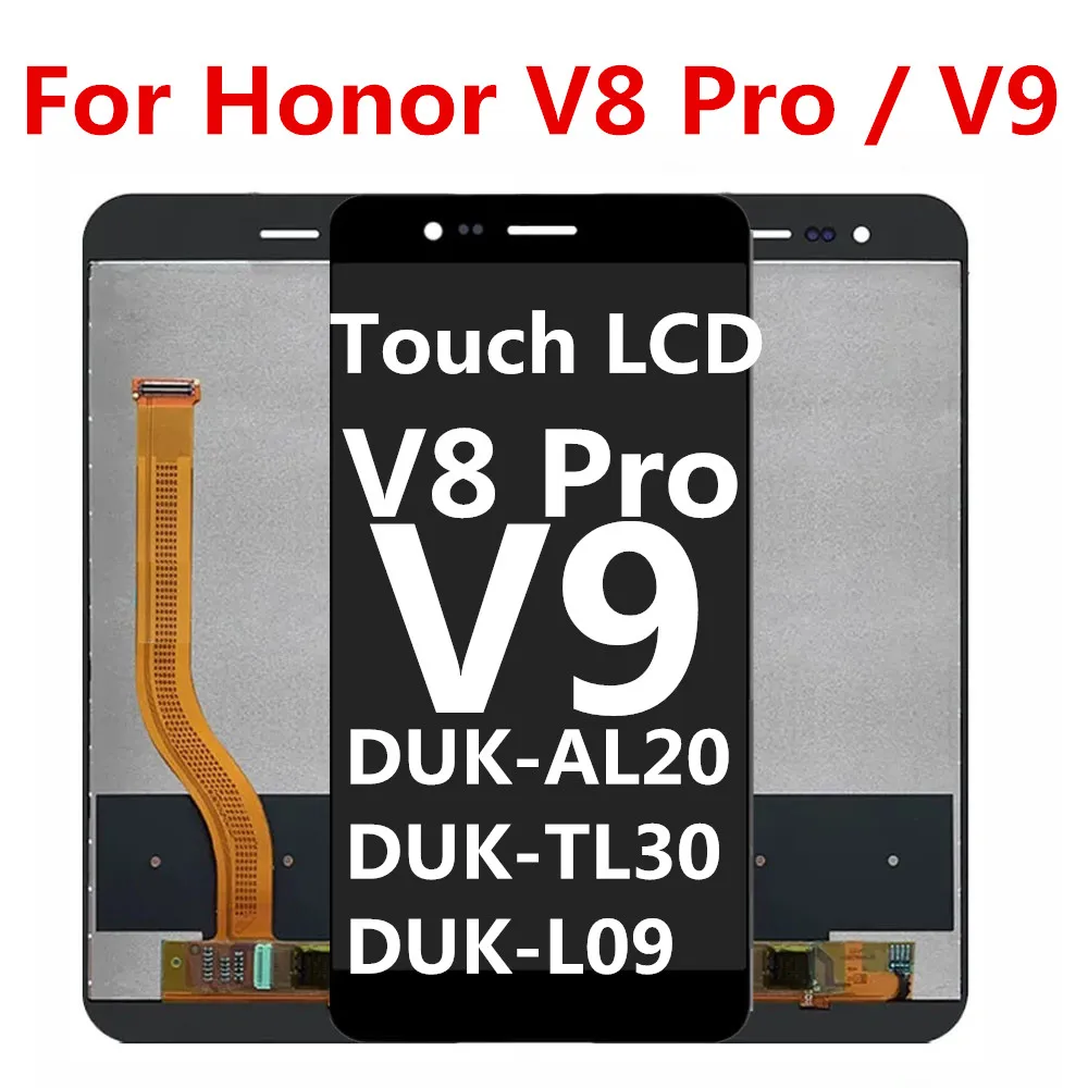 5,7 дюймовый дисплей для Honor 8 Pro, ЖК-дисплей, сенсорный экран, дигитайзер в сборе для Huawei Honor 8 Pro DUK-AL20 TL30 L09 1440*2560