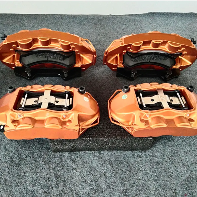 Набор тормозных суппортов Dicase Gold 6 с просверленным и шлицевым роторным диском для