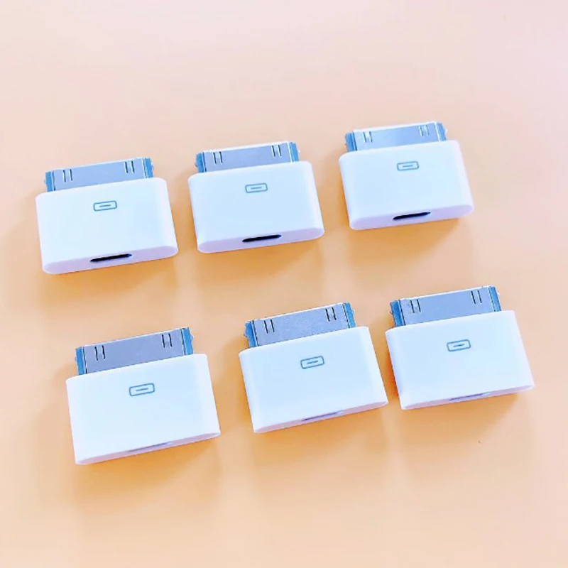 Переходник 30-контактный На 8-контактный С Кабелем Освещения Для iPhone 4 iPad 2 3 iPod