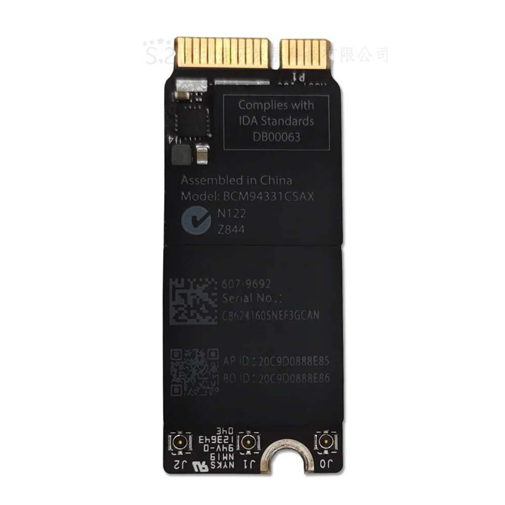 Оригинальная Wi-Fi карта BCM94331CSAX для Macbook Pro Retina 13 &quot15&quot A1398 A1425 Карта BT 4 0 2012 ранние 2013