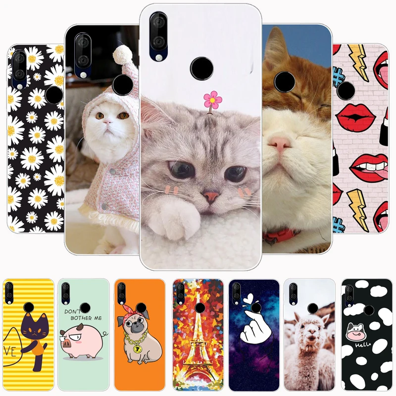 

Case For BQ 6040L Silicon TPU Cover for BQ-6040L Magic protective Shell Bag Phone Cases for BQ 6040 L Cute Cartoon Back Bumper