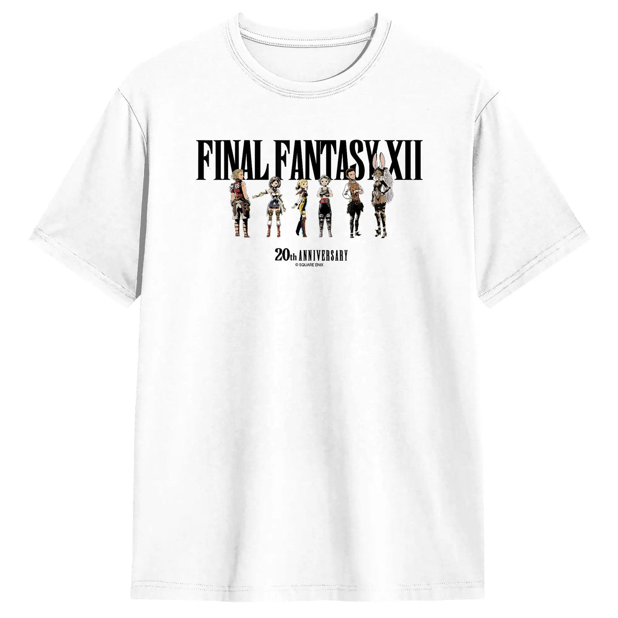 Фото Футболка Final Fantasy Anniversary Collection FFXII Special Art, летние хлопковые футболки, мужские стильные повседневные футболки, винтажные футболки №2
