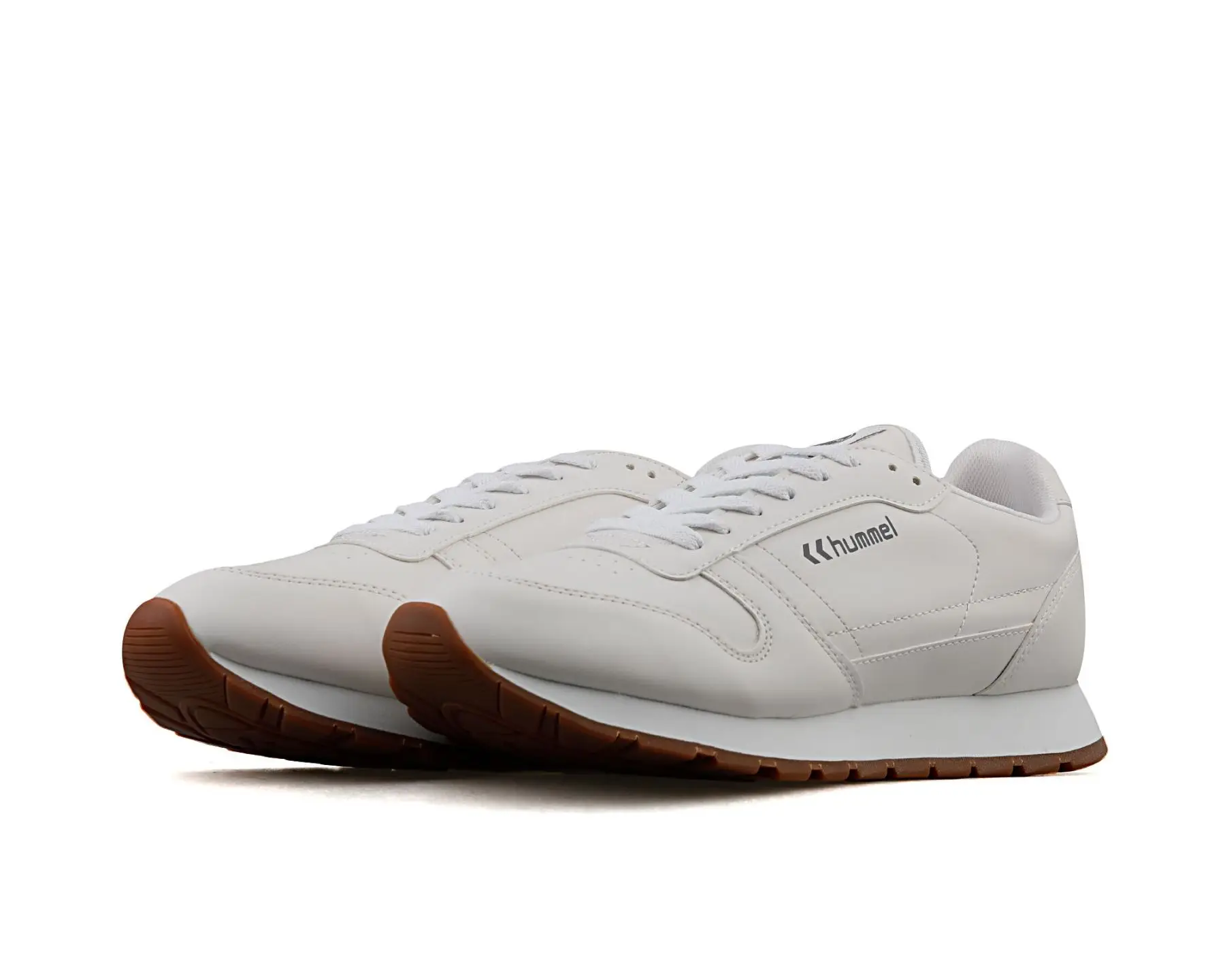 Hummel Original Unisex Sneakers Casual Sneakers Casual Sneakers White Color Casual Walking Shoes Casual men's and women's Sneakers