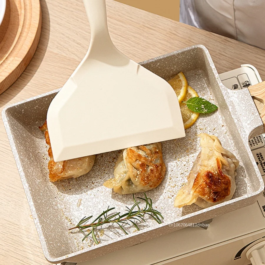 1 шт. силиконовая термостойкая лопаточка бытовая пищевая сковорода с