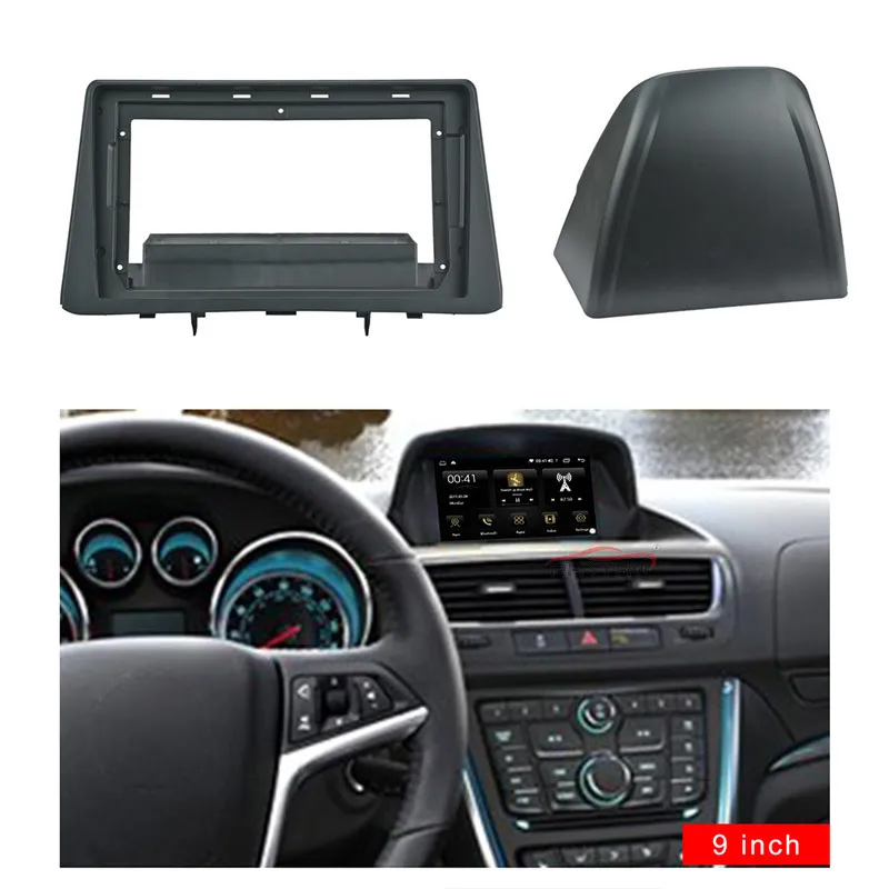 Подходит для комплектов отделки автомобильной Fascia Для Opel Mokka 2012-2016 Vauxhall двойная Din