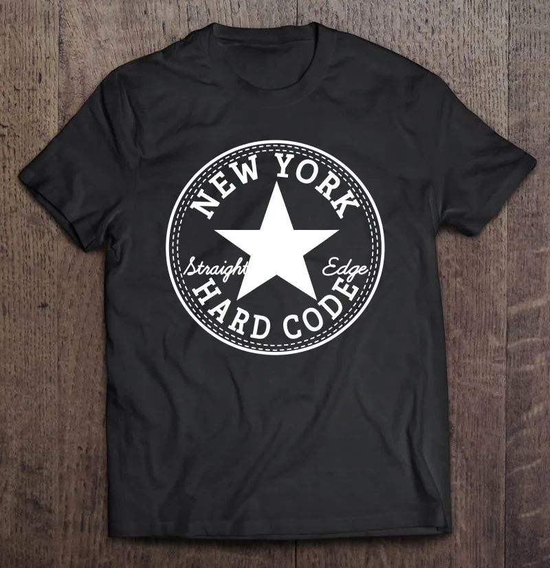 

Футболка New York Hard Code (Core) Nyhc с прямыми краями, одежда, мужская футболка, Мужская футболка большого размера, рубашки для мужчин, аниме одежда