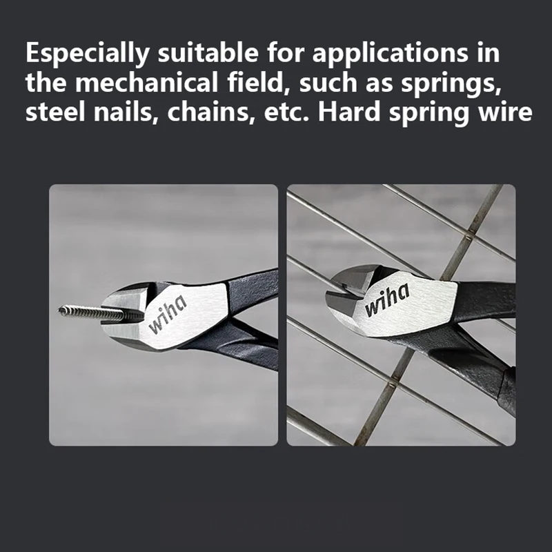 Прочные диагональные плоскогубцы Wiha 45843 180 мм 7 дюймов