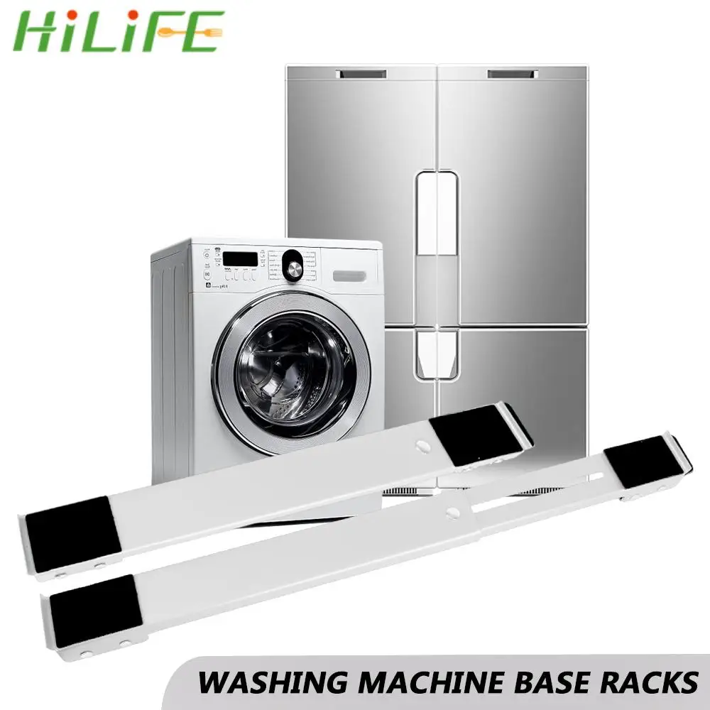 Mobile Roller Bracket Multifunctional Universal 24 Wheel Dryer Holder Refrigerator Base Mount Adjustable Washing Machine Stand