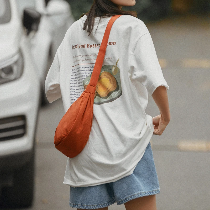 Travel Soft Nylon Small Crossbody Bag for Women 2023 New Fashion Casual Chest Bag Shoulder Side Bags Lady Waterproof Handbags