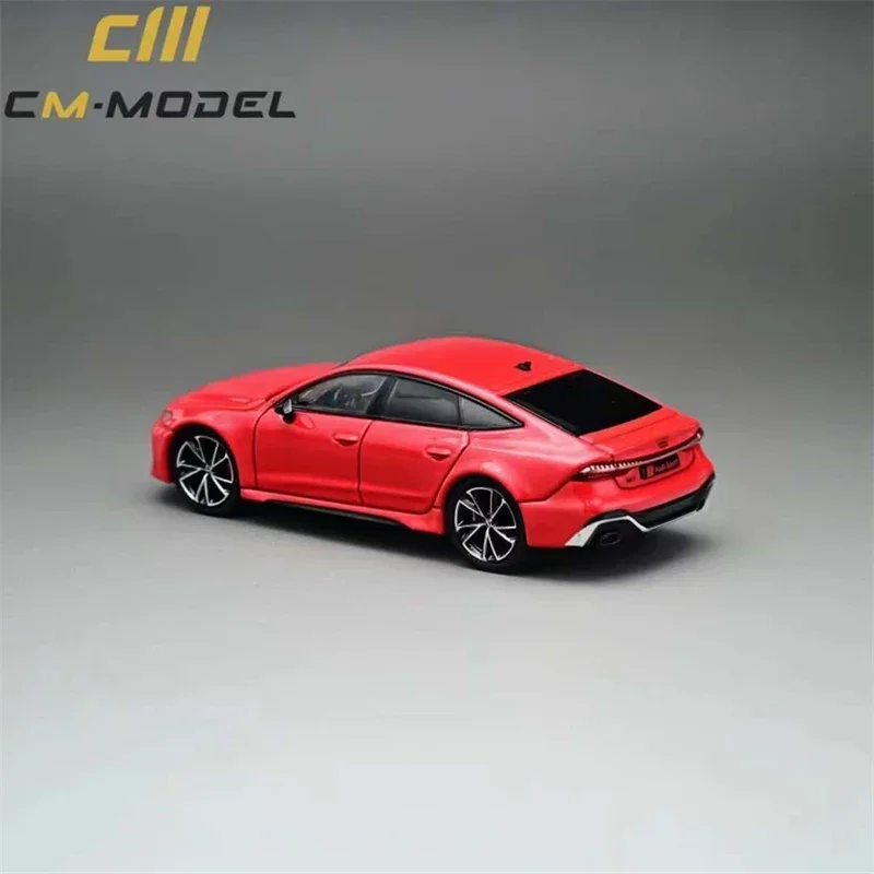 CM МОДЕЛЬ 1:64 RS7 sportback 2022 литая под давлением модель автомобиля