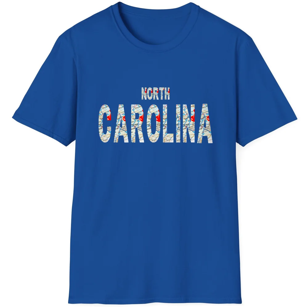 Лучший подарок футболка унисекс дневная фотография забавная карта Северная