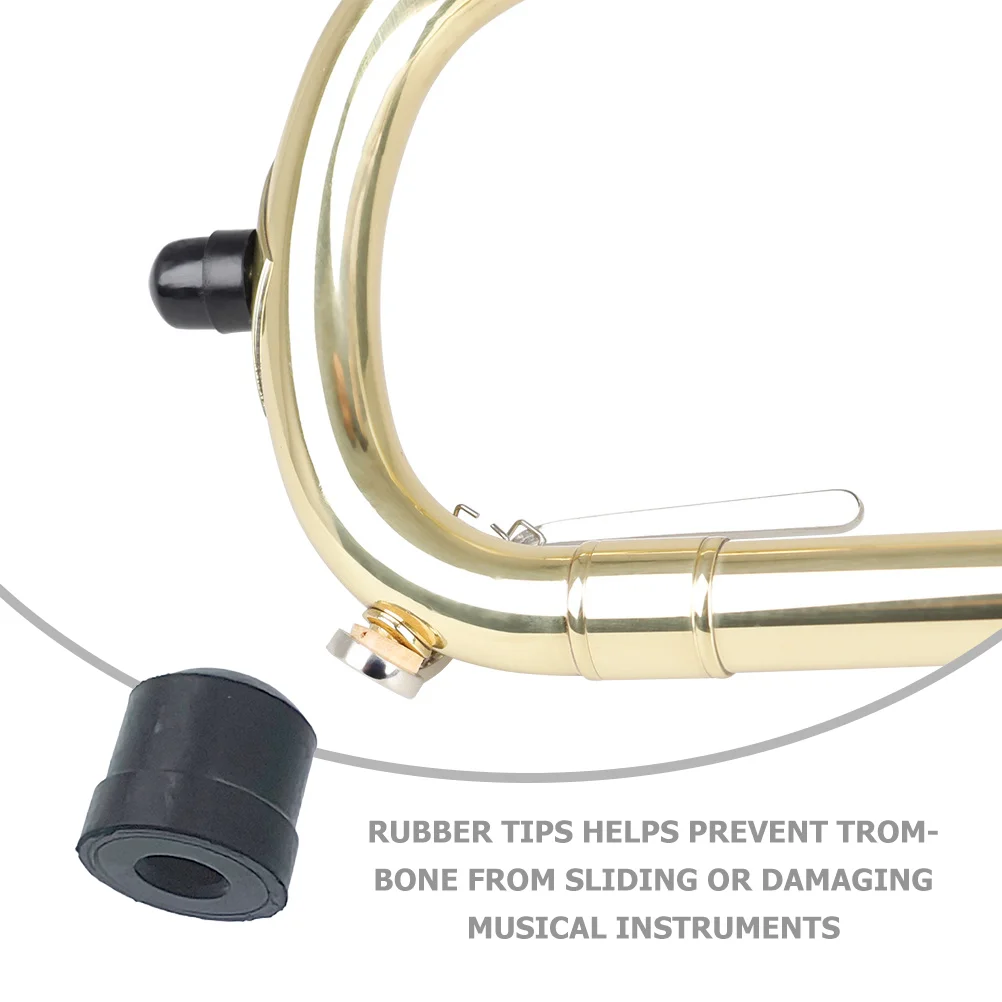 5 шт. тромбон с мягкой обивкой насадки для трубы резиновые протекторы инструменты