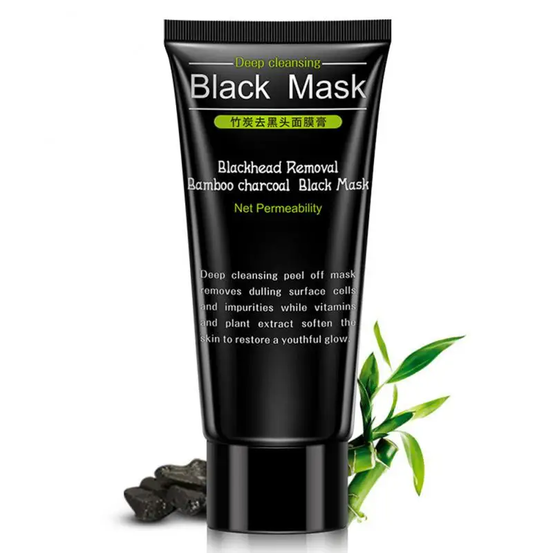 

Bamboo Charcoal Pore Cleanser Oil Control Pore Minimizing Purifying Deep Cleansing Mask Top-rated Blackhead Remover Black Mask