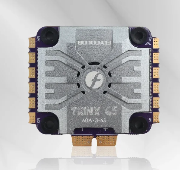 Фото Лидер продаж Flycolor Trinx G5 45A 60A 4in1 3-6S ARM 32-битный Cortex STM32G071 Высокопроизводительный микроконтроллер Freestyle FPV Racing ECS №4