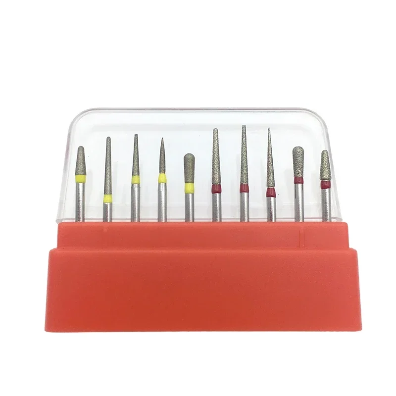 Стоматологические алмазные боры сверла высокоскоростной набор инструментов для