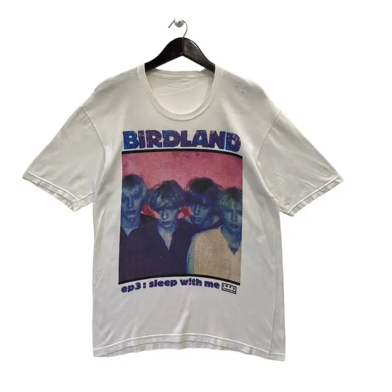 ВИНТАЖНАЯ футболка BIRDLAND Indie rock UK супер редкая для сна со мной ep3