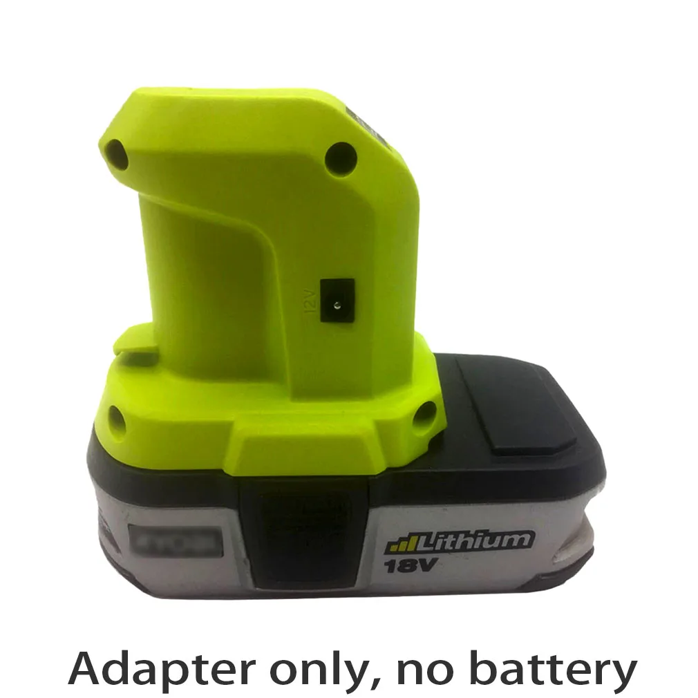 

Battery Adapter For Ryobi One+ 18V Li-Ion PSK005.PBP2003.P107 DIY With Dual USB LED Switch Control Phones IPods Tablets Charge