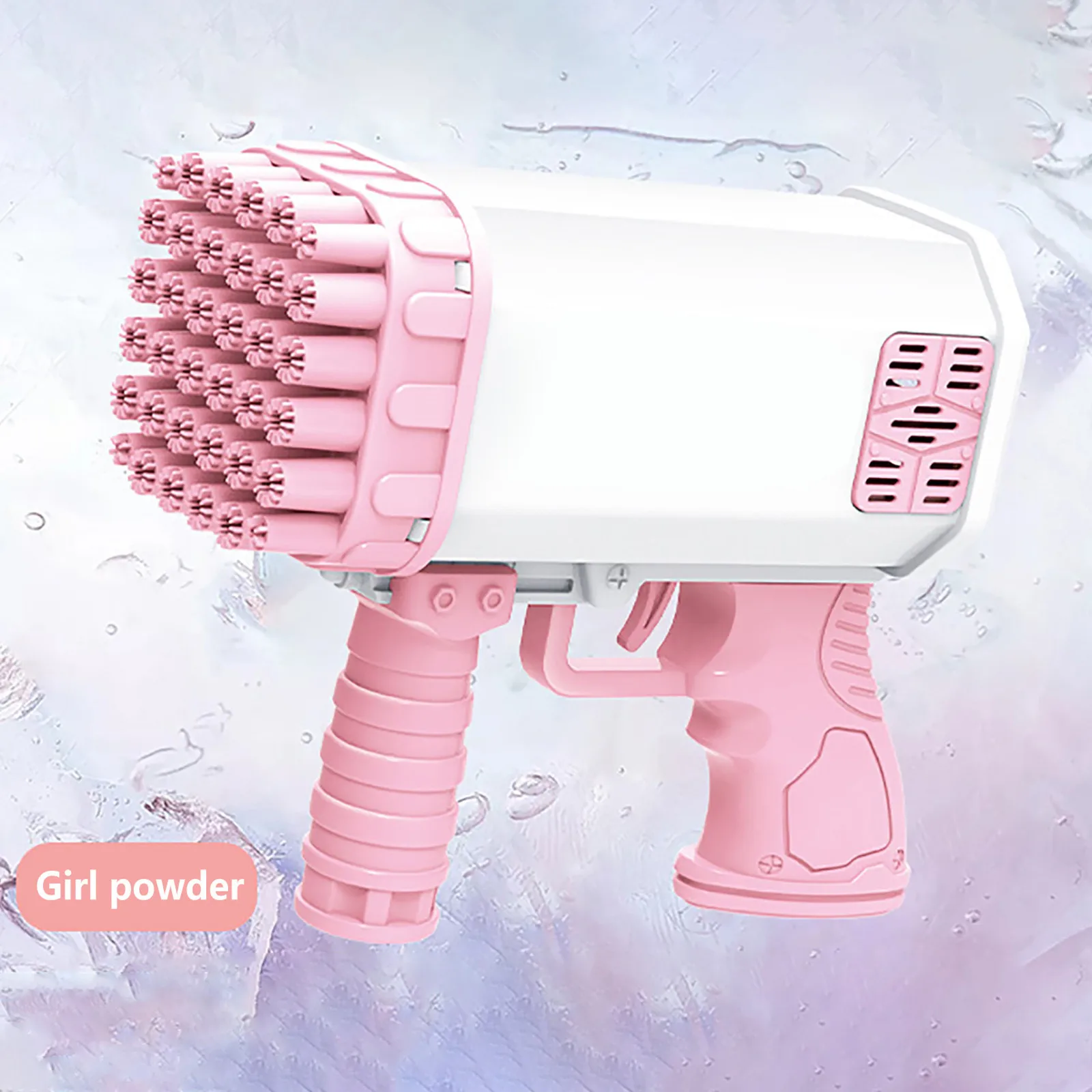 

Bubble Machine For Kids Bubble Make Machine With 36 Hole Bubble Bath Toy Educational Automatic Outdoor Toy for 3 Year Old Girl