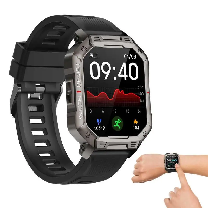 

2022 Smart Watch Men Smartwatch Women Fitness Touch Control Sleep Monitor Watches ForiPhone ForHuawei
