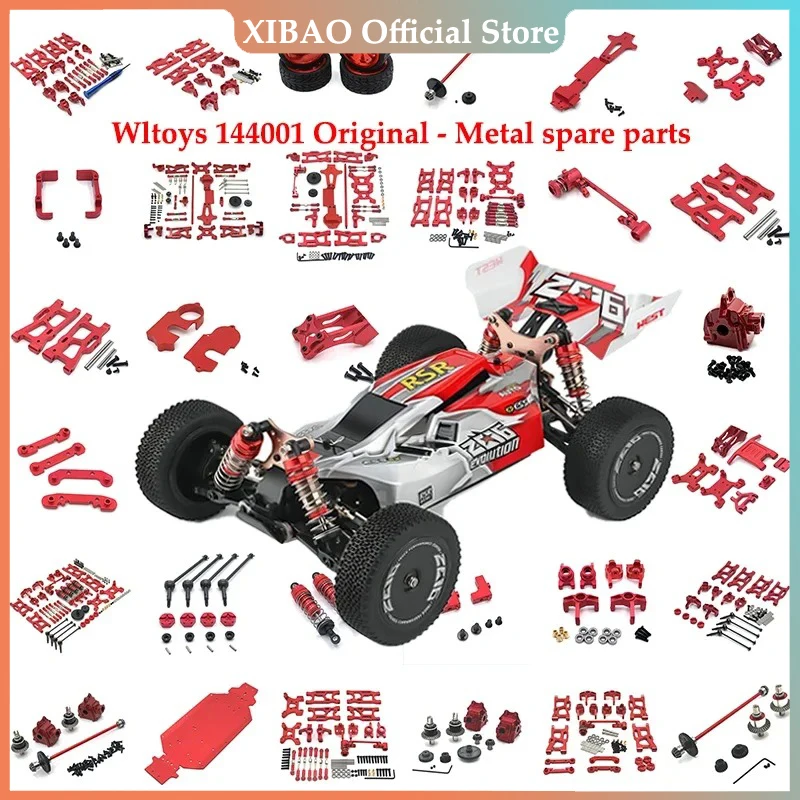 Wltoys 124017 124019 144001 144010 радиоуправляемая модель автомобиля передний и задний