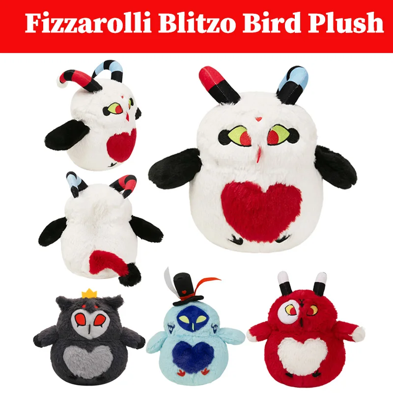 Мягкая Плюшевая фигурка Blitzo Fizzarolli в виде птицы 25 см