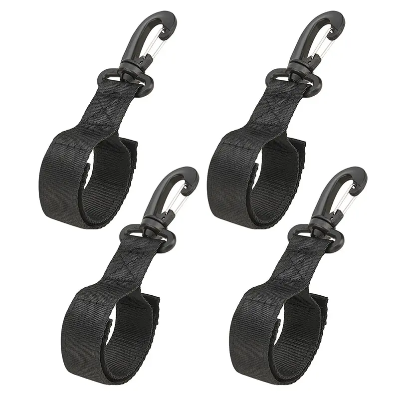 

4pcs Paddle Keeper Oar Webbing Strap Holder Snap Clip for Kayak SUP Canoe Paddleboard Inflatable Boat Paddle