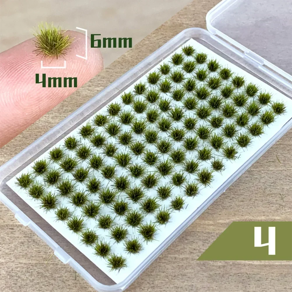 

Мини-кластеры травы, 104 шт., пластик, многоцветные