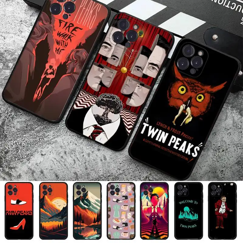 

Welcome To Twin Peaks Phone Case For iPhone 14 11 12 13 Mini Pro XS Max Cover 6 7 8 Plus X XR SE 2020 Funda Shell