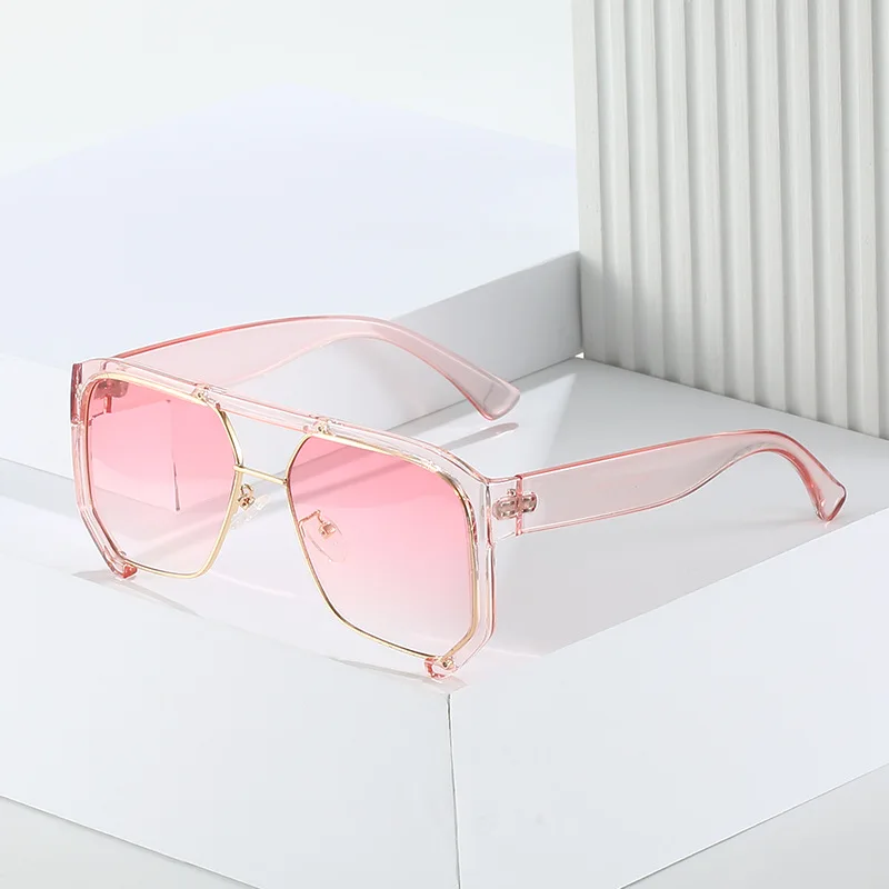 

Новинка 2023 солнцезащитные очки в стиле панк хип-хоп с большой оправой индивидуальные мужские и женские мотоциклетные солнцезащитные очки