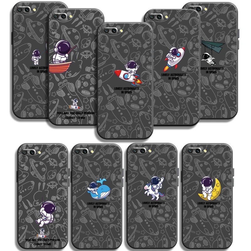 

Spaceman Funny Phone Cases For Huawei Honor P30 P40 Pro P30 Pro Honor 8X V9 10i 10X Lite 9A 9 10 Lite Back Cover Soft TPU