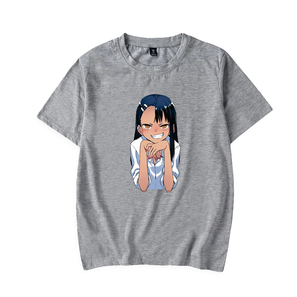 

Футболка Nagatoro в стиле аниме «don't Bully KAWAII» для мужчин и женщин, футболка большого размера для молодых мальчиков и девочек, Повседневная мультя...