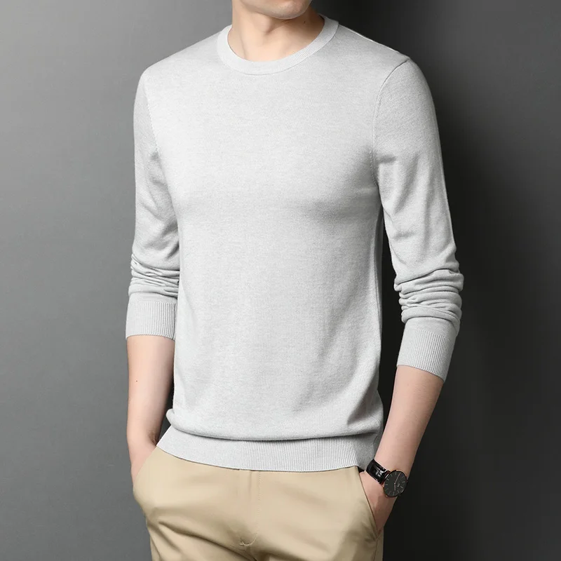 

New sweater men round neck long sleeve sweaters 9824