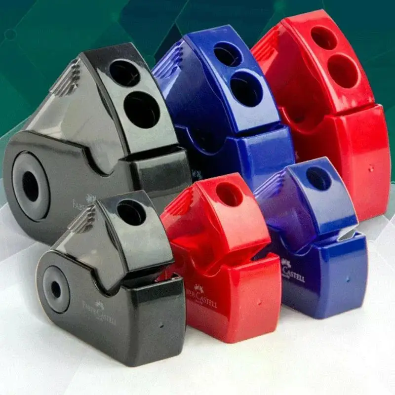 Точилка для карандашей с двумя отверстиями многофункциональные школьные и