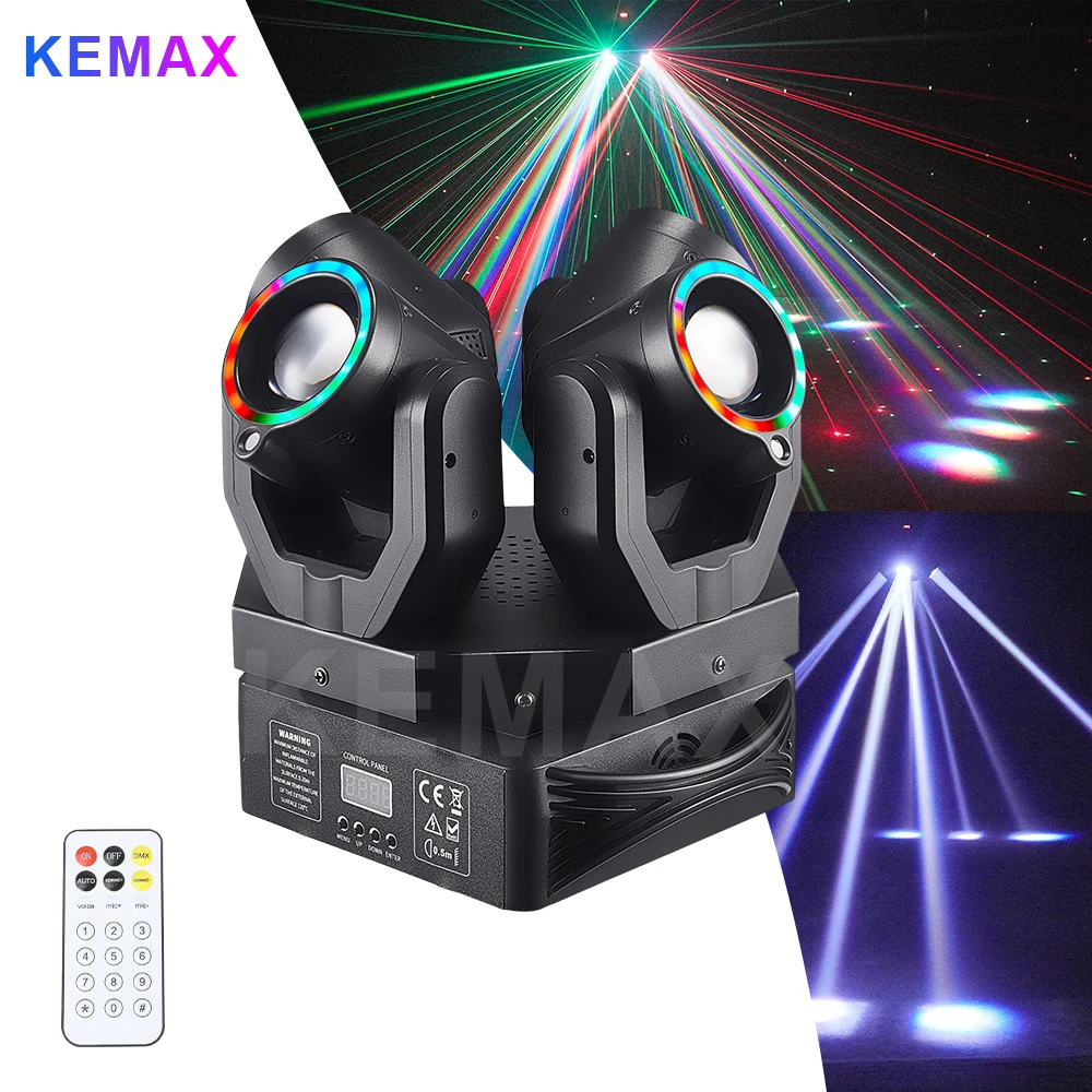 

Lyre 150 Вт светодиодный мобильный головной пульт дистанционного управления DJ Party Light RGBW DMX Beam с подвижной головкой дискотека сценическое освещение для домашнего клуба на день рождения