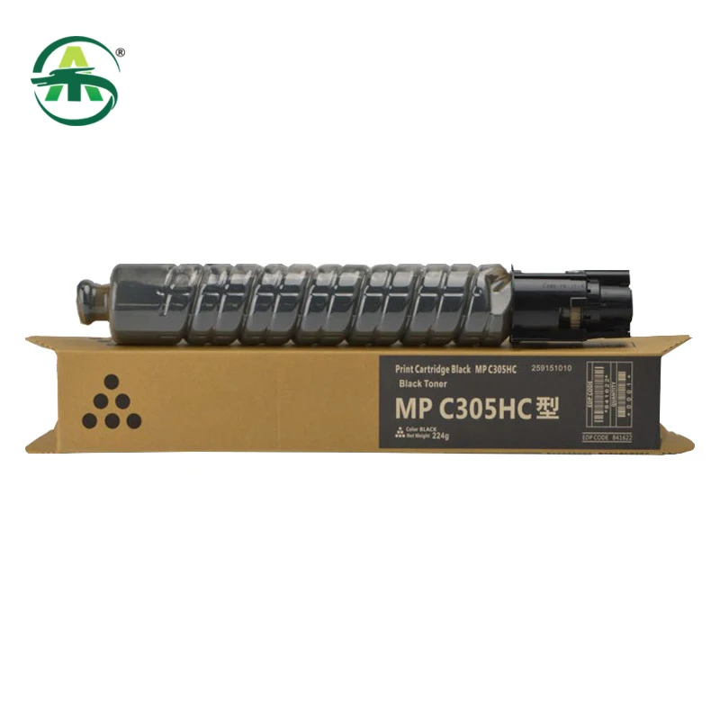 1 шт. BK224g CMY83g MPC305 тонер-картридж для Ricoh Aficio MP C305 305C тонер-порошок совместимые