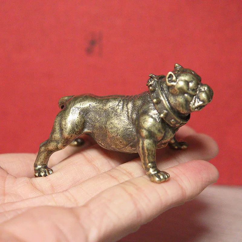 Фэн-шуй бронзовый журавль Скульптура Маленькое Украшение для Столешницы Декор