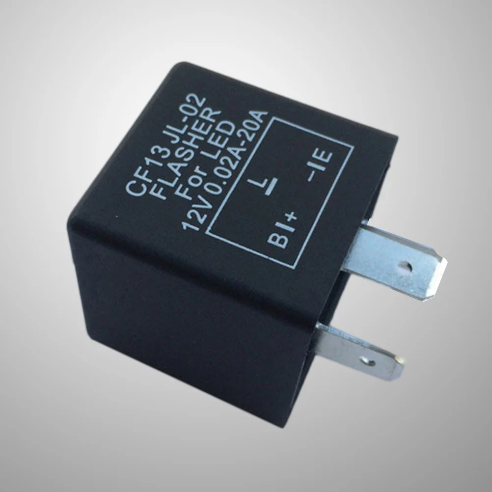 

1PC Durable Useful 3-Pin Unadjustable CF13 JL02 LED Flasher Auto Accessories