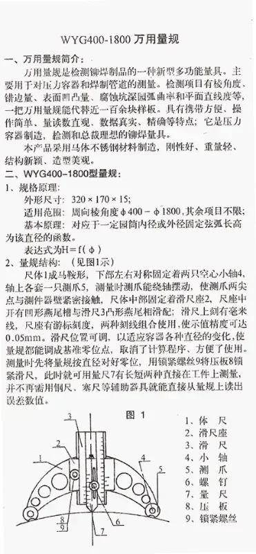 Манометр WYG400-1800