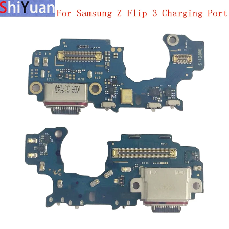 

USB Charging Port Module Connector Port Board Flex Cable For Samsung Z Flip 3 5G F711 Replacement Parts
