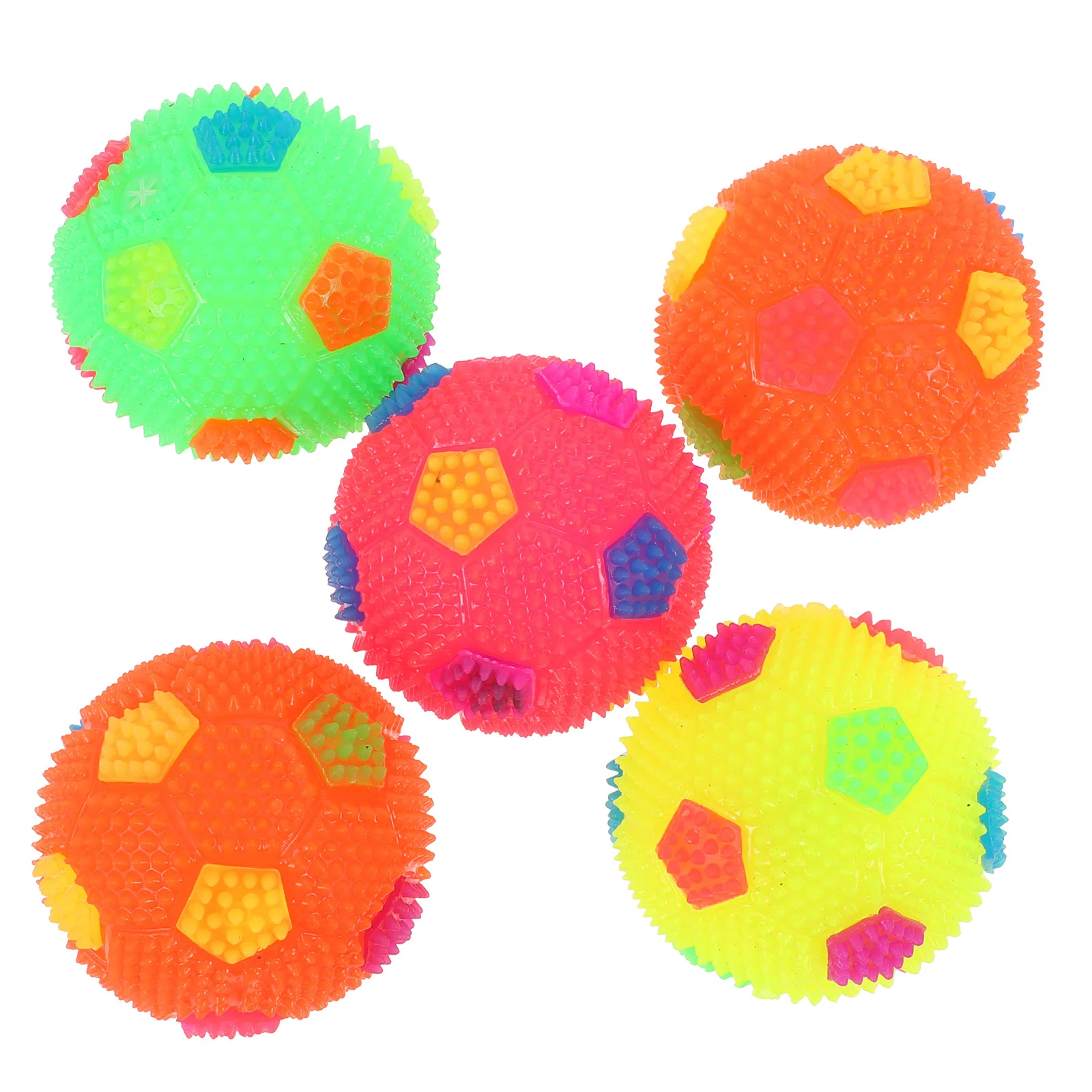 

5pcs Children's Flashing Football Sounding Toys Baby Balls Kids Toys