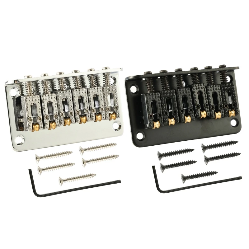 

Fixed Hardtail Roller Saddle Bridge Top Load Tailpiece 6 String Replacement Tool