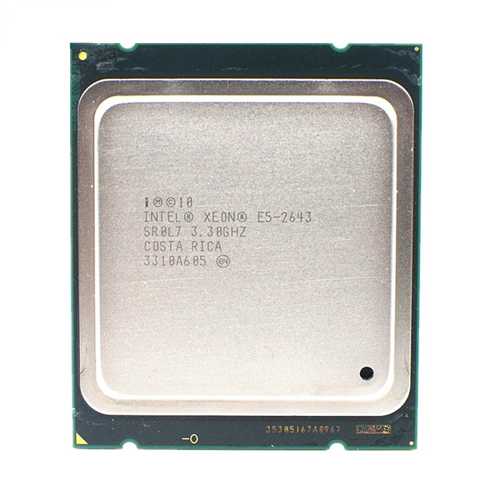 

Четырехъядерный процессор Intel Xeon E5 2643 SR0L7 3,30 ГГц LGA 2011