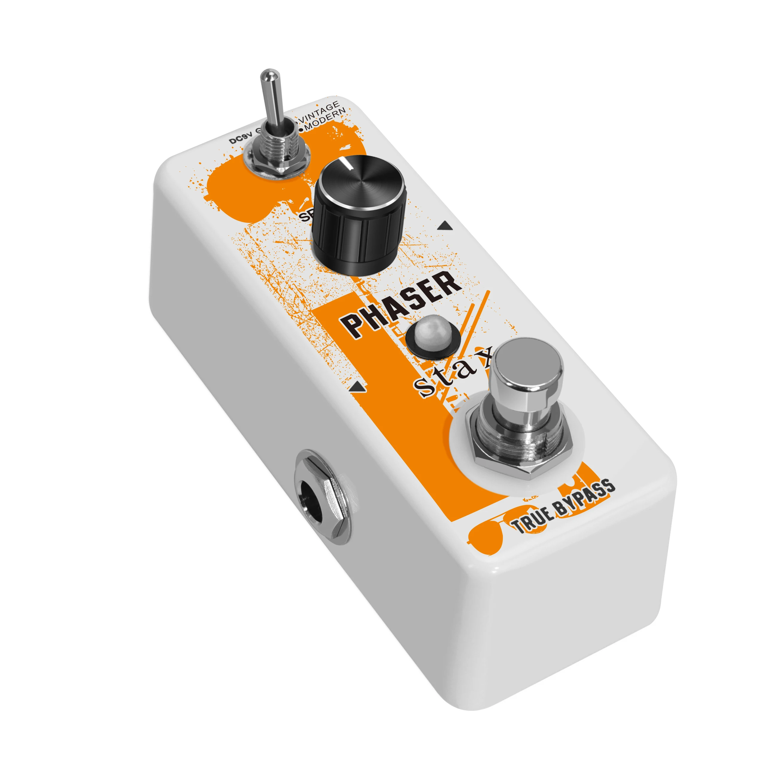 Stax LEF-313 Phaser Pedal Analog Phase Effect Pedal For Electric Guitar Vintage & Modern Modes With Mini Size True Bypass