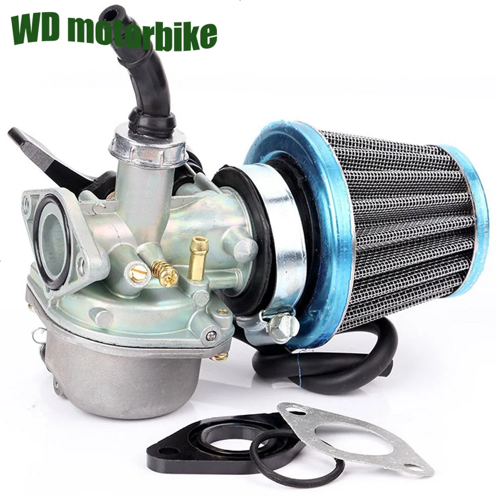 

For 50 70 80 90 110 125cc ATV Quad 4 Wheeler Dirt Bike Motorbike Motorcycle Carburetors Universal Carburetor PZ19 19mm Carb