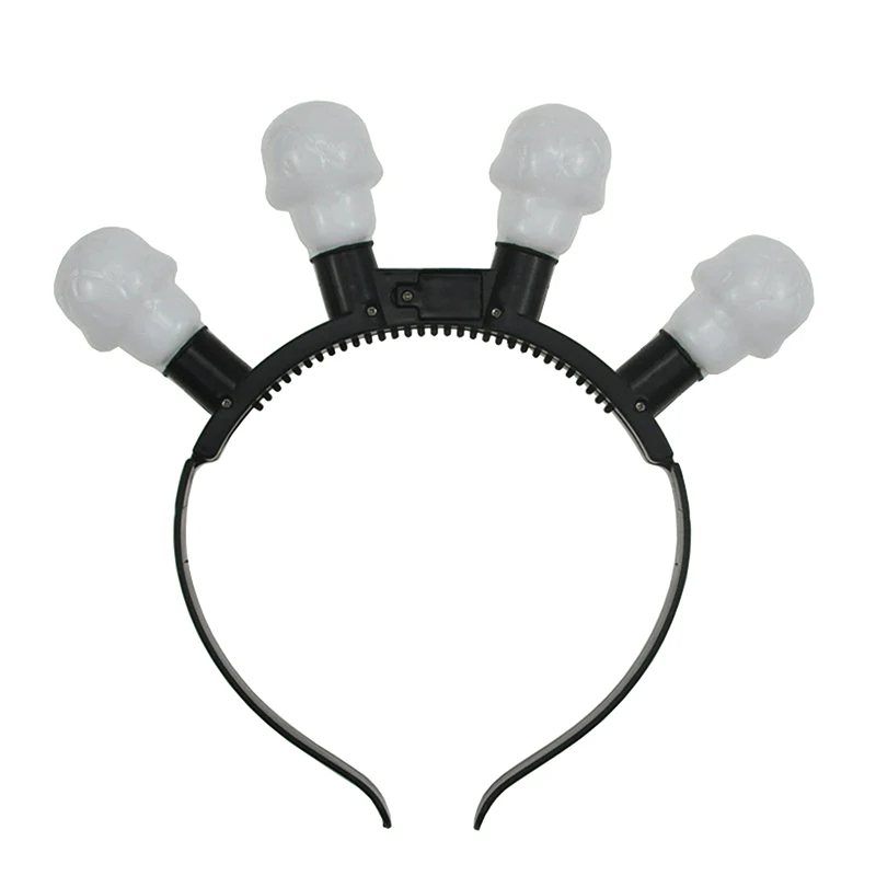 Светящаяся повязка на голову в виде тыквы Хэллоуин фестиваль призраков тыква