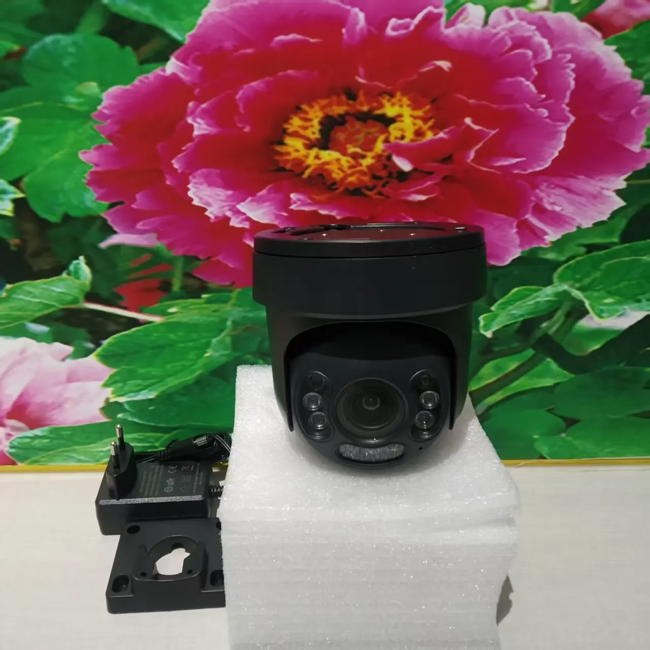 Фото Модуль микрофона 2,5 дюйма HiEasy 8 МП 4K PTZ-камера с 5-кратным оптическим зумом, уличная камера видеонаблюдения с ИИ-отслеживанием людей/транспорта, PoE, 30-кратный зум