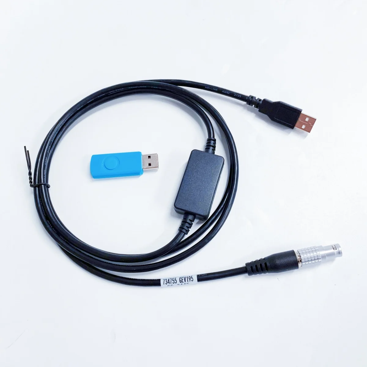 Кабель GEV195 734755 подходит для подключения Leica GNSS к компьютеру с 8-контактным USB-интерфейсом. (art.: 3920d4fbdad5b) - 3920d4fbdad5b